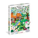 PALETTE D'ARTISTE - Mésange au Printemps