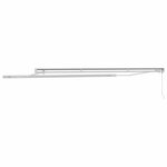 Auvent Blanc 5 x 3 m Métal