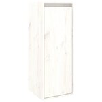 vidaXL Meubles TV 5 Pièces Blanc Bois massif de pin