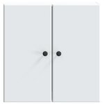vidaXL Armoire Murale Blanc 59 x 31 x 60 cm Bois d'ingénierie
