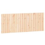 vidaXL Tête de lit murale 147x3x60 cm Bois massif de pin