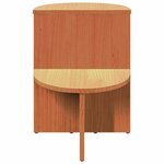 vidaXL Table basse Brun cire 50 x 40 x 50 cm Bois massif en pin