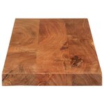 vidaXL Dessus de table 110x20x2 5cm rectangulaire bois massif d'acacia