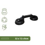 Pack and move - Lot 2 Ventouse Déménagement - Poignées Ventouses - Capacité 50KG - Ventouse Carrelage Vitres Réfrégirateur - Déplacement Facile