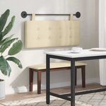 vidaXL Tête de lit suspendue tissu