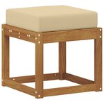 vidaXL Banc de Jardin Bois d'Acacia Massif Naturel