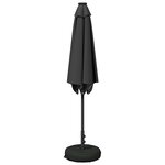 vidaXL Parasol de jardin avec lampes LED 270 x 270 cm Polyester