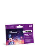 Coffret cadeau - TICKETBOX - Carte Billetterie - Disneyland Paris 1 Adulte