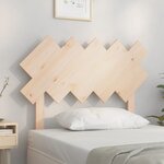 vidaXL Tête de lit 104x3x80 5 cm Bois massif de pin
