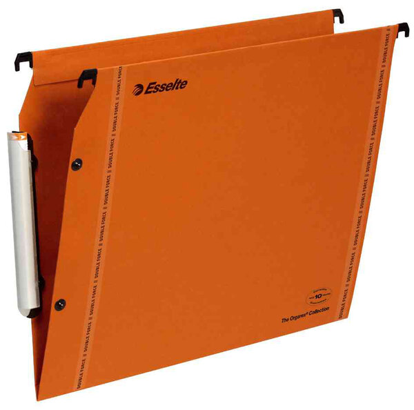 Boîte de 25 dossiers suspendu LMG Orange fond 50 mm pour Armoire ESSELTE