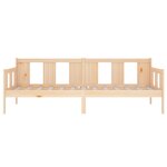 vidaXL Lit de jour sans matelas bois de pin massif 80x200 cm