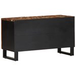 vidaXL Meuble TV 80x33x46 cm bois de récupération et d'ingénierie