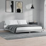vidaXL Cadre de lit sonoma gris 140x200 cm bois d'ingénierie