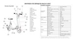 Trottinette electrique One Mile HALO S EEC Bleue