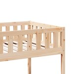 vidaXL Lit pour enfants sans matelas 90x190 cm bois de pin massif