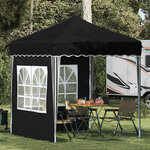 vidaXL Tente de fête pop-up 195 x 195 x 245 cm Anthracite Tissu Oxford