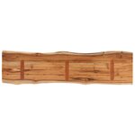 vidaXL Dessus de table 140x40x2 5 cm rectangulaire bois massif acacia