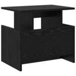 vidaXL Meuble TV Chêne noir 50 x 35 x 45 cm Bois d'ingénierie