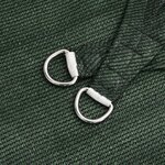 vidaXL Voile d'ombrage 160 g/m² Vert foncé 3/4x3 m PEHD