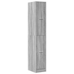 vidaXL Armoire apothicaire sonoma gris 30x41x174 5cm bois d'ingénierie