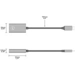 Mobility Lab - ML310442 - Adaptateur USB-C vers HDMI 30Hrz - Gris sidéral