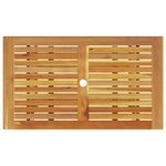 vidaXL Ensemble de salle à manger pour jardin 5 Pièces Marron