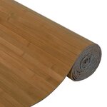 vidaXL Cloison de séparation marron largeur 600 cm hauteur 165 cm bambou