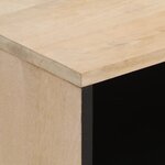 vidaXL Table de chevet 50x33x60 cm bois de manguier massif