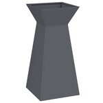 vidaXL Support de plante Anthracite Plastique 35 x 35 x 73 cm
