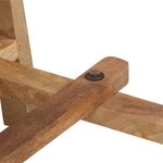 vidaXL Table à dessin Bois de manguier massif 116 x 50 x 76 cm