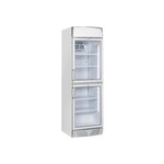 Armoire à boisson réfrigérée vitrée porte à 2 battants  - 350 l - cool head - r600a - acier inoxydable1595vitrée/battante x670x1960