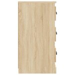 vidaXL Buffet chêne sonoma 70x35 5x67 5 cm bois d'ingénierie