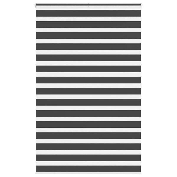 vidaXL Store zèbre noir 150x200 cm largeur du tissu 145 9 cm polyester