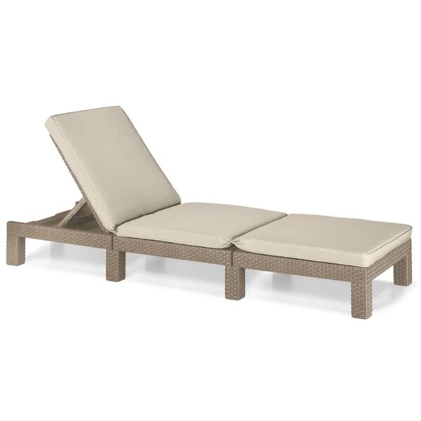 Allibert chaise longue daytona cappuccino 221623