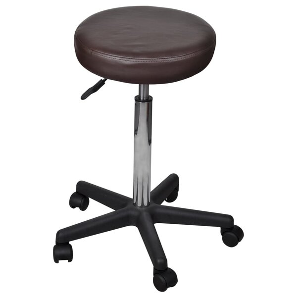 vidaXL Tabouret de bureau marron