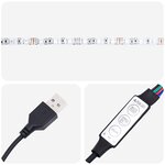 vidaXL Cadre de lit avec bandes LED Chêne Sonoma Bois d'ingénierie