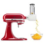 KITCHENAID Robot pâtissier multifonction a tete inclinable de 4,8 L ARTISAN KitchenAid et Tranchoir/râpe a cylindres