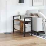 vidaXL Étagère Bois Ancien 75 x 30 x 58 5 cm Bois d'ingénierie