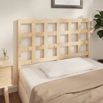 vidaXL Tête de lit 140 5x4x100 cm Bois massif de pin