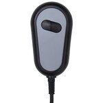 vidaXL Fauteuil Noir Tissu