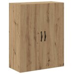 vidaXL Armoire murale chêne artisanal 69 5x34x90 cm bois d'ingénierie