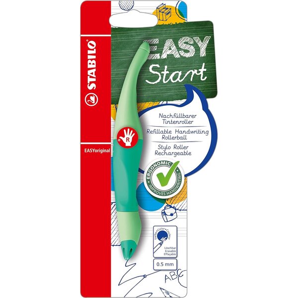 Stylo roller EASYoriginal Pastel Edition - Vert Menthe - Droitier STABILO