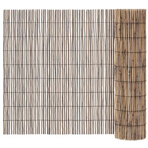 vidaXL Clôture de jardin 600x80 cm roseau
