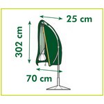 Nature housse de protection pour parasols 302x70x25 cm