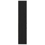 vidaXL Bibliothèque Chêne noir 40 x 35 x 180 cm Bois d'ingénierie