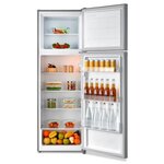 CONTINENTAL EDISON CEF2D300S1 Réfrigérateur congélateur haut 294 L Froid statique L 59,5 cm x H 176 cm Silver