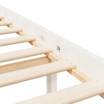 vidaXL Lit pour personne âgée sans matelas blanc 180x200 cm