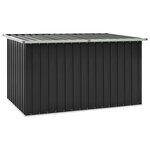 vidaXL Boîte de rangement de jardin Anthracite 171x99x93 cm