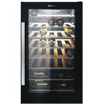 Candy cwc 154 eel/n - cave a vin wifi - 121l - 49 cm x 84 5 cm - noir & inox