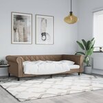 vidaXL Lit de jour cappuccino 100x200 cm similicuir